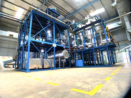 Pyrolysis technology in efficient recycling operation