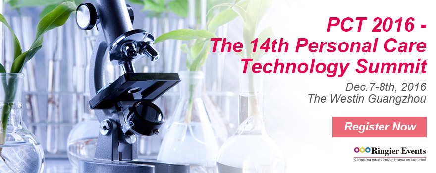 14th Personal Care Technology Summit 2016-Regulatory & Testing, Formulation Technology