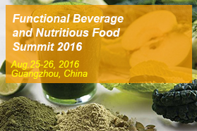 Functional Beverage and Nutritious Food Summit 2016