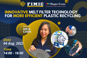 Innovative melt filter technology for more efficient plastic recycling